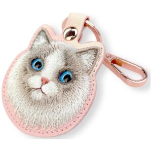Dėklas Locator Nimmy New Big Eyed Pet 2.0 Cat rožinės spalvos - Image 3