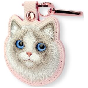 Dėklas Locator Nimmy New Big Eyed Pet 2.0 Cat rožinės spalvos - Image 4