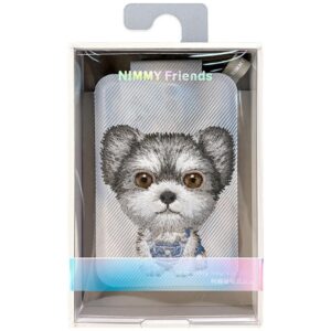 Magnetic phone wallet stand Nimmy New Big-Eye Cute Pets 2.0 Dog pilkos spalvos - Image 7
