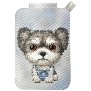 Magnetic phone wallet stand Nimmy New Big-Eye Cute Pets 2.0 Dog pilkos spalvos - Image 1