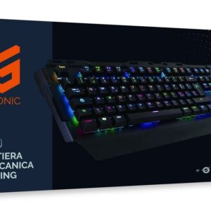 Conceptronic KRONIC klaviatūra Žaidimams USB QWERTY Italų kalba Juoda - Image 3