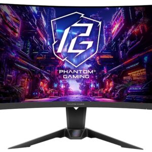 „Asrock PG27QRT2A Phantom„ žaidimų kompiuterio monitorius 68,6 cm (27“) 2560x1440 px QHD juodas