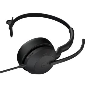 Jabra Evolve2 50 Laisvų rankų įranga Vielinis Su lankeliu Biuras / skambučių centras USB Type-C / USB Type-A Bluetooth Juoda - Image 2