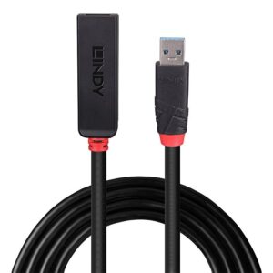 Lindy 43404 sąsajos šakotuvas USB 3.2 Gen 1 (3.1 Gen 1) Type-C 5000 Mbit/ai Juoda - Image 1