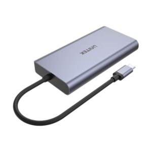 UNITEK uHUB S7 USB 3.2 Gen 1 (3.1 Gen 1) Type-C Pilka - Image 2
