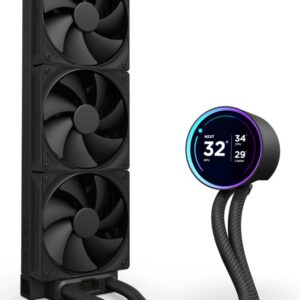 NZXT Kraken Elite 360 Procesorius Universalusis skystinis aušintuvas 12 cm Juoda 1 vnt - Image 2