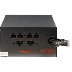 Inter-Tech HiPower SP-750CM maitinimo blokas 750 W 20+4 pin ATX ATX Juoda - Image 3