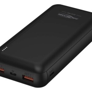 Ansmann PB320PD Ličio polimeras (LiPo) 20000 mAh Juoda - Image 1