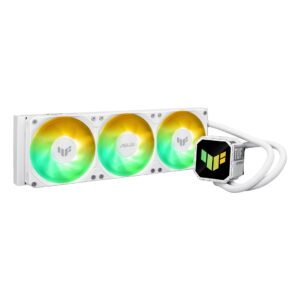 ASUS TUF Gaming LC III 360 ARGB White Edition Kompiuterio korpusui Universalusis skystinis aušintuvas 12 cm Balta - Image 2