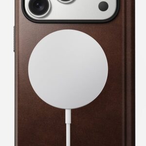 Nomad Modern Leather Folio mobiliojo telefono dėklas 16 cm (6.3") „Folio“ Ruda - Image 3
