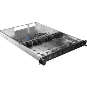 Lanberg SC01-6501-12B modulinio serverio korpusas Stovas (1U) 0 GB - Image 2