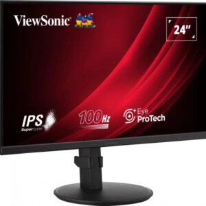 Viewsonic Display VG2408A kompiuterio monitorius 61 cm (24") 1920 x 1080 pikseliai „Full HD“ LED Juoda - Image 2