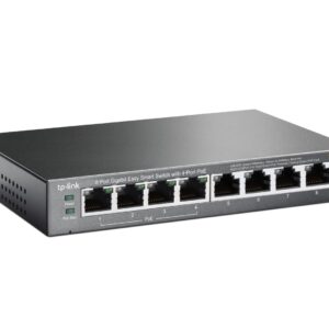 TP-Link TL-SG108PE Valdomas L2 Gigabit Ethernet (10/100/1000) Maitinimas per Eternetą (PoE) Juoda - Image 2