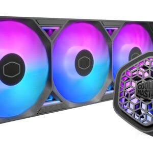 Cooler Master MasterLiquid Atmos II 360 VRM Fan Black Procesorius Aušinimo skysčiu rinkinys 12 cm Juoda 1 vnt