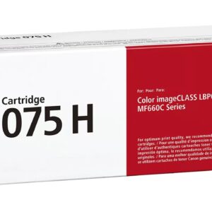 Canon 075 H tonerio kasetė 1 vnt Originalus Geltona - Image 2