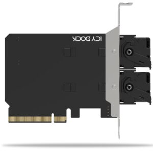 Icy Dock MB312M4P-B sąsajos plokštė / adapteris M.2, PCIe - Image 2