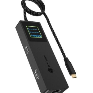 ICY BOX Spade Dock 4038 Vielinis USB 3.2 Gen 2 (3.1 Gen 2) Type-C Juoda