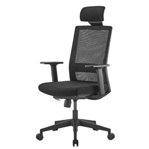 Aukščiausios klasės ergonomiška biuro kėdė su aukštu atlošu „Ergo Office“, maks. 150 kg, ER-425 - Image 2