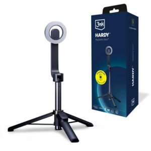 3MK HARDY MagSelfie Stick asmenukių lazda Išmanusis telefonas Juoda - Image 3
