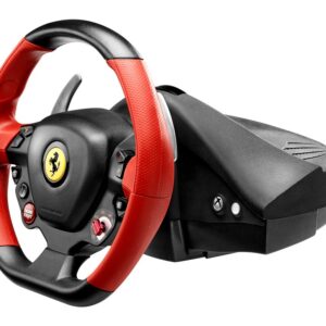 Thrustmaster Ferrari 458 Spider Juoda, Raudona USB Vairas + pedalai Xbox One - Image 2