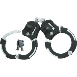 MASTER LOCK Street Cuff Slot Juoda, Sidabras 360 mm Žiedo formos spyna - Image 2
