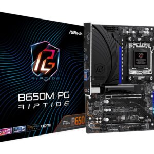 Asrock B650M PG Riptide AMD B650 AM5 lizdas „micro ATX“