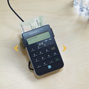 Reiner SCT cyberJack RFID skaitytuvas USB Juoda - Image 2