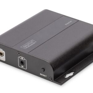 Digitus DS-55123 vaizdo ir garso signalų ilgintuvas AV imtuvas Juoda - Image 1