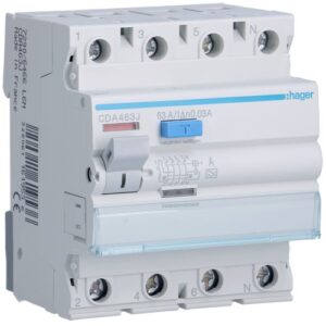 Hager CDA463J elektros spintos priedas