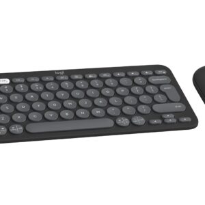 Logitech 920-012239 klaviatūra Pelė įskaityta Universalus RD belaidis ryšys + „Bluetooth“ QWERTY JAV tarptautinė versija Grafitas - Image 3