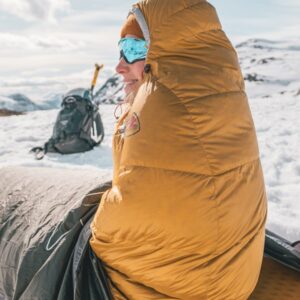 Robens Mountain Bivvy Suaugusiems Stačiakampis miegmaišis Nailonas, Poliesteris Tamsiai Žalia
