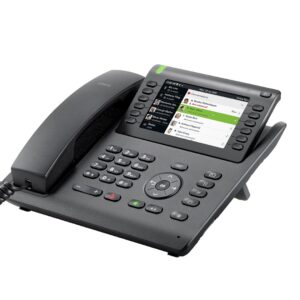 Unify OpenScape Desk Phone CP700 IP telefonas Juoda TFT - Image 1