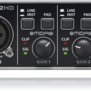 Behringer UMC202HD garso įrašymo sąsaja