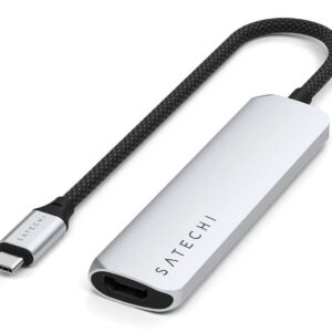 Satechi ST-P4SS sąsajos šakotuvas C tipo USB 10000 Mbit/ai Sidabras