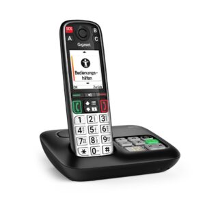 Gigaset EASY 500A Analoginio ryšio / DECT telefonas Skambintojo ID Juoda, Sidabras - Image 1