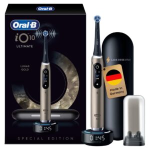 Oral-B iO Series 10 17398125 elektrinis dantų šepetėlis Suaugusiems Vibruojantis dantų šepetėlis Juoda - Image 2