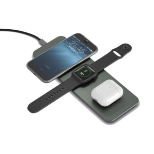 Terratec ChargeAIR All Ausinės, Laisvų rankų įranga, Išmanusis telefonas, Išmanusis laikrodis Žalia Belaidis įkrovimas Spartusis įkrovimas Vidaus - Image 1