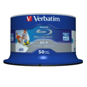 Verbatim 43812 neįrašytas „Blu-Ray“ diskas BD-R 25 GB 50 vnt - Image 1