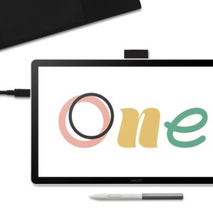 Wacom One 14 grafinė planšetė Juoda, Balta 2540 lpi 309 x 174 mm USB