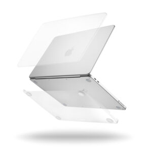Pipetto Hardshell Clear Case, frosted clear - MacBook Air 13.6" (M5,M4,M3,M2) - Image 2