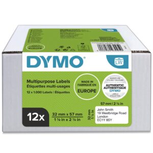 DYMO LW - Multi-Purpose Labels - 32 x 57 mm - 2093095 Balta Lipni spausdintuvo etiketė - Image 1
