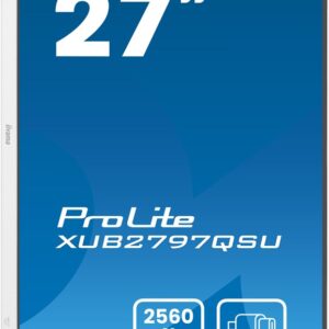iiyama ProLite XUB2797QSU-W2 kompiuterio monitorius 68,6 cm (27") 2560 x 1440 pikseliai Quad HD LED Balta - Image 3