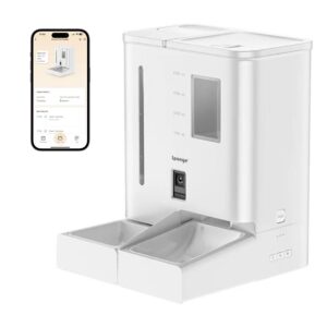 SPONGE Pet Feeder Dual Smart - automatinis pašaro dozatorius šunims ir katėms - 4,5 l - Image 3