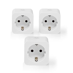 Nedis WIFIP121FWT3 išmanusis kištukas 3680 W Namo Balta