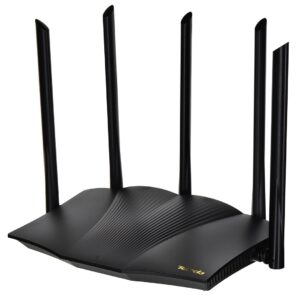 Tenda TX12 PRO belaidis maršrutizatorius Greitas eternetas Dviguba juosta (2,4 GHz / 5 GHz) Juoda - Image 3