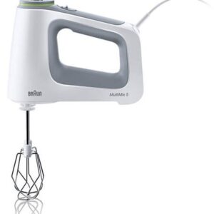 Braun HM 5107 WH Rankinis plaktuvas 750 W Pilka, Balta - Image 3
