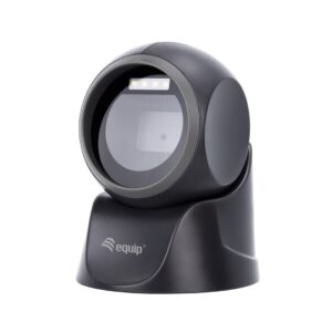 Equip 351027 brūkšninių kodų skaitytuvas Stacionarus brūkšninių kodų skaitytuvas 1D/2D LED Juoda