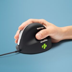 R-Go Tools RGOHE kompiuterio pelė Biuras Dešinės rankos USB A tipo Optinis 2400 DPI - Image 1