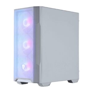 MSI MAG Forge M100R „Midi Tower“ Permatomas, Balta