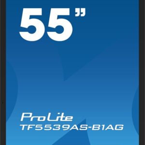 iiyama TF5539AS-B1AG ženklų ekranas Terminalo dizainas 138,7 cm (54.6") LED 435 cd/m² 4K Ultra HD Juoda Lietimui jautrus ekranas Integruotas procesorius Android 11 24/7 - Image 3